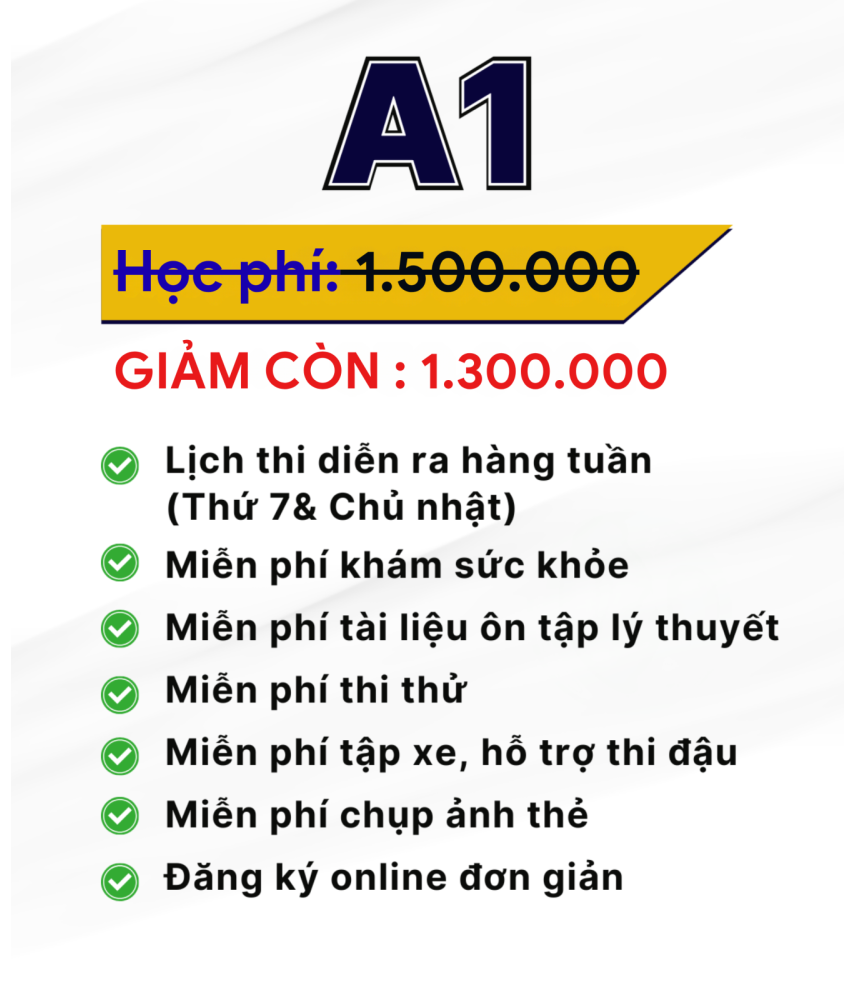 Khóa học A1
