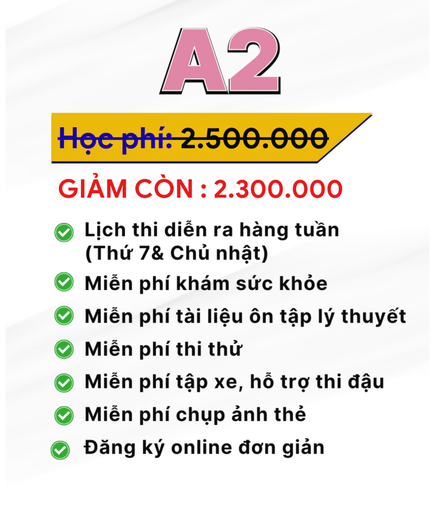 Khóa học A2