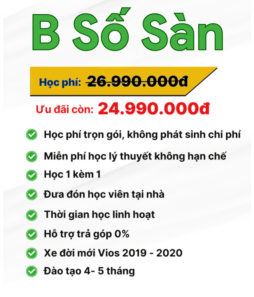 Khóa học B Số sàn